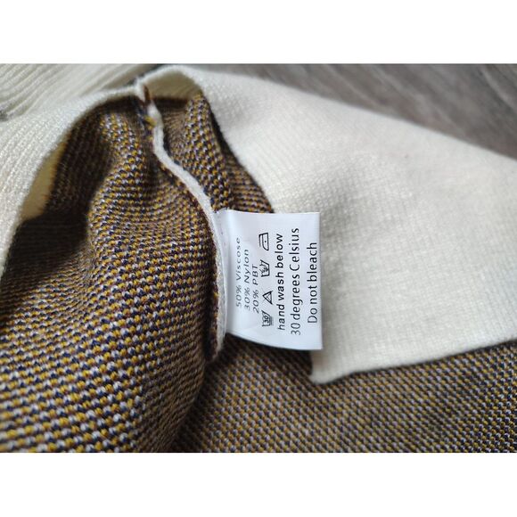 ETCYY NEW‎ Abstract Womens Sweater XL NWT Oversized Fit - Picture 8 of 14